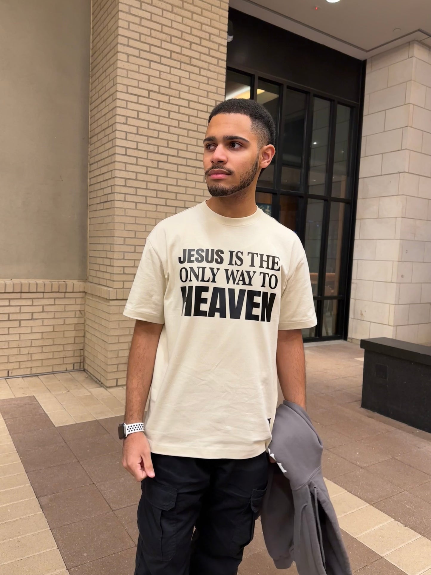 WAY TO HEAVEN SHIRT (Cream)