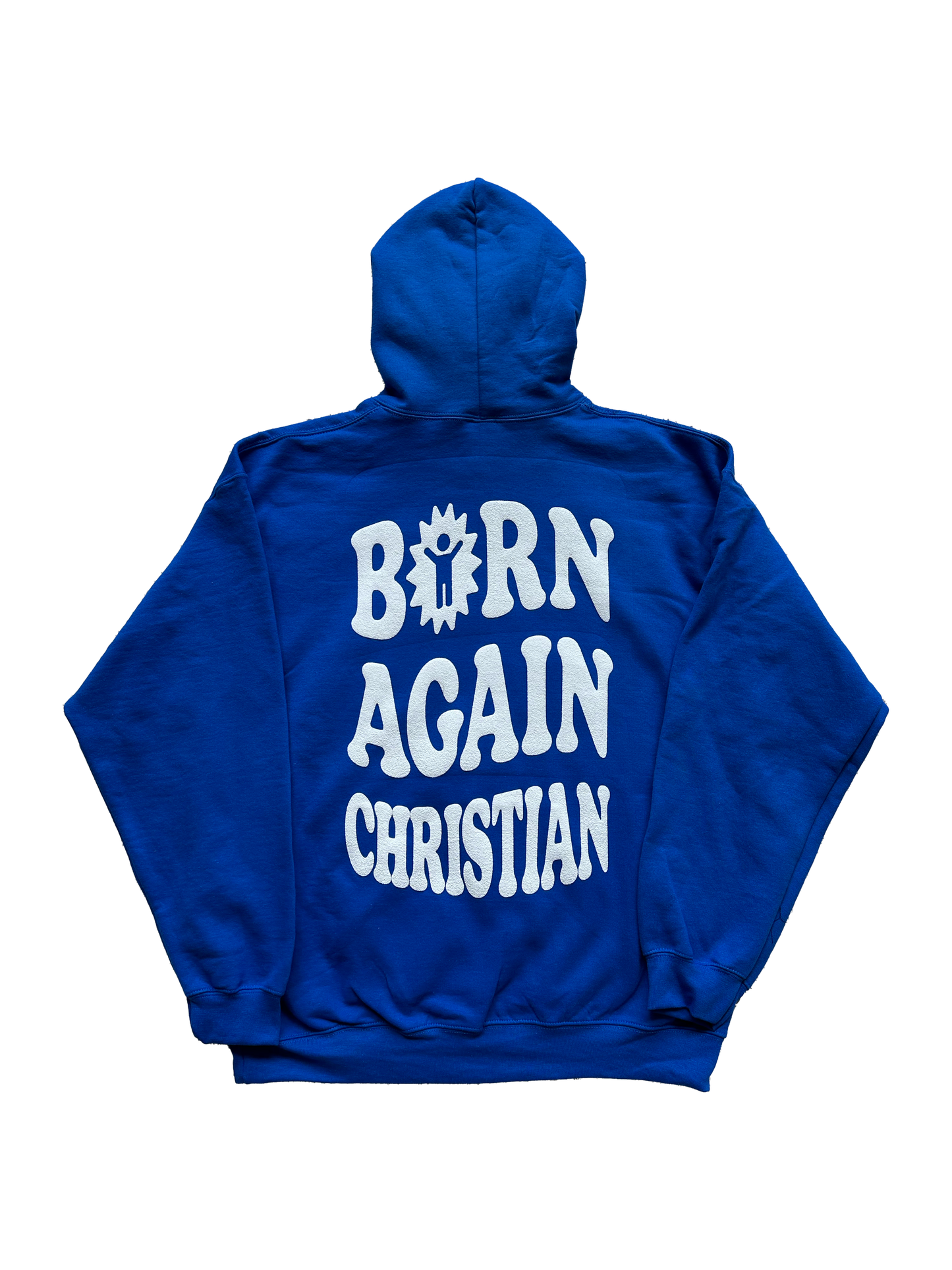 BORN AGAIN HOODIE (Male / Puff Print)