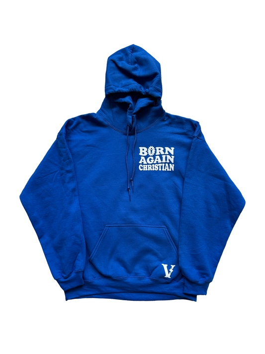 BORN AGAIN HOODIE (Male / Puff Print)
